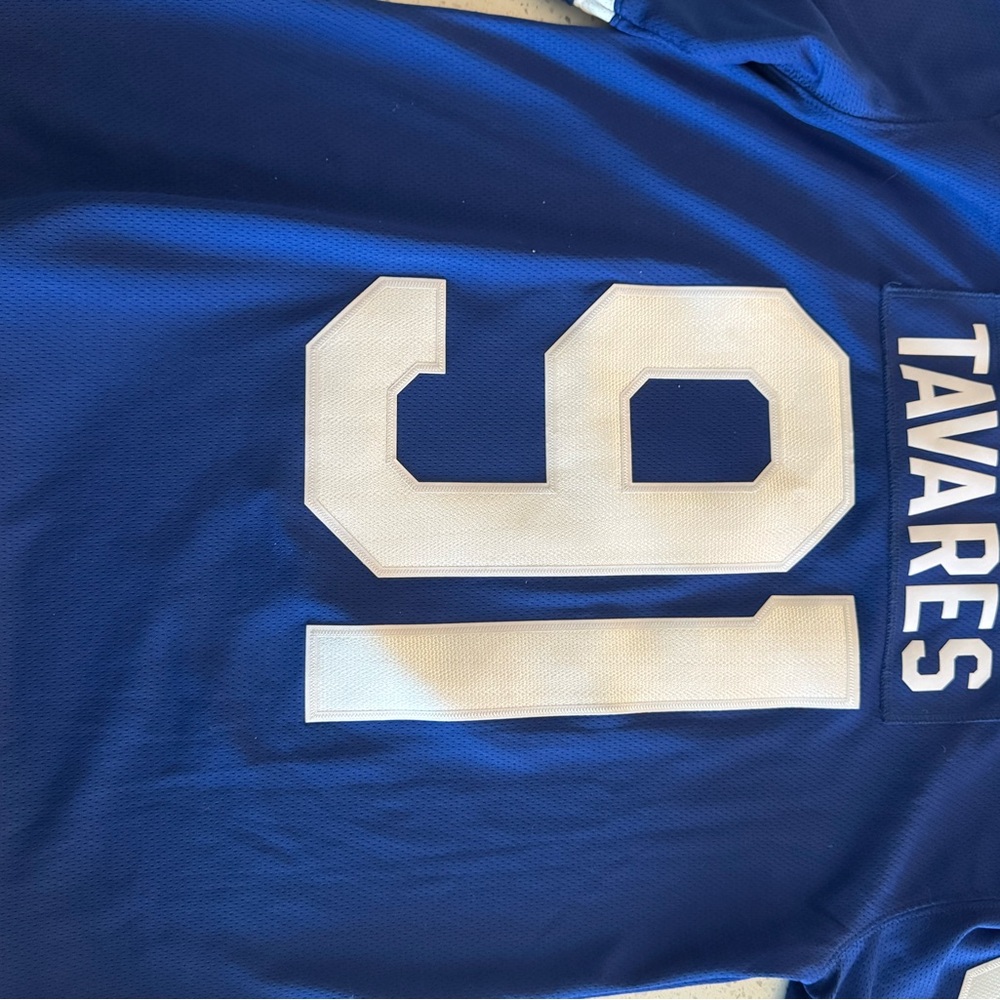 NHL Blue and White Jersey